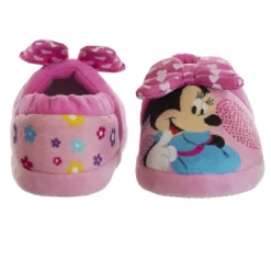 Disney Kids Girl's Minnie Mouse Slippers - Plush Lightweight Warm Comfort Soft Aline House Slippers – Fuchsia Pink (size 5-12 Toddler-Little Kid) -Family Style Shop GUEST bc926036 2007 4aa8 b7f1 e6bc326064bb