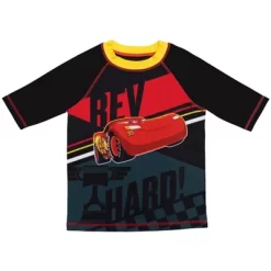 Disney Pixar Cars Lightning McQueen Rash Guard And Swim Trunks Outfit Set Little Kid -Family Style Shop GUEST bdca206b 7ee3 4f38 b971 1705966ae4cd