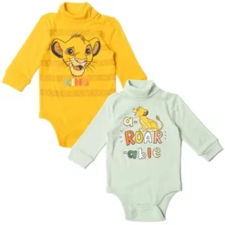 Disney Lion King,Mickey Mouse Simba Baby 2 Pack Turtleneck Bodysuits Newborn To Infant 21 Disney Lion King,Mickey Mouse Simba Baby 2 Pack Turtleneck Bodysuits Newborn To Infant -Family Style Shop GUEST be1f285d 393d 4d98 9dcb 142cd0c4e449