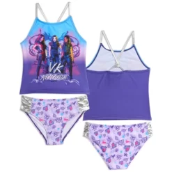 Disney Descendants Mal Evie Uma Girls Tankini Top And Bikini Bottom Swim Set Little Kid To Big Kid -Family Style Shop GUEST bec5c113 8338 40b5 9975 349e5f743ef9