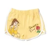 Disney Princess Belle Jasmine Moana Rapunzel Tiana Ariel Girls French Terry 3 Pack Shorts Toddler To Big Kid