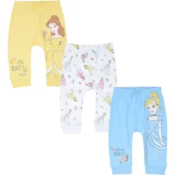 Disney Princess Belle Aurora Cinderella Baby Girls 3 Pack Pants Newborn To Infant -Family Style Shop GUEST bfbbd589 ea4c 49c9 ad63 2e46e80356e0