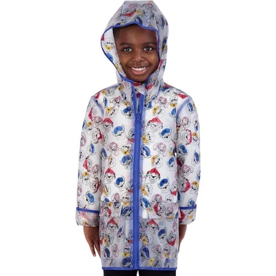Disney Mickey Mouse Or Paw Patrol Boys Clear Rain Coat, Kids Ages 2-7 3 Disney Mickey Mouse Or Paw Patrol Boys Clear Rain Coat, Kids Ages 2-7