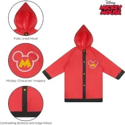 Disney Mickey Mouse Boys Umbrella With Matching Raincoat Set, Kids Ages 2-7 -Family Style Shop GUEST c0a4e4da 8122 4ac8 a11e b4335ce5c597