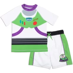 Disney Pixar Toy Story Alien Rex Slinky Dog Woody Baby Pullover Rash Guard And Swim Trunks Outfit Set Infant To Little Kid -Family Style Shop GUEST c2976d6e 32bd 4c38 bc61 a4d4a9fc9bca