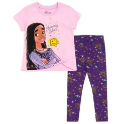 Disney Wish Asha Star Girls T-Shirt And Leggings Outfit Set Toddler To Little Kid -Family Style Shop GUEST c32ba57c 1bee 4d08 930c 49968e0daa8d