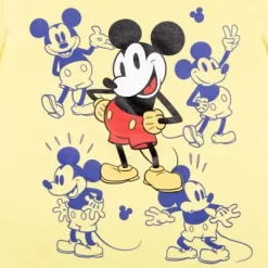 Disney Mickey Mouse 3 Pack Pullover Graphic T-Shirts Yellow/Red/Blue -Family Style Shop GUEST c3412905 9f46 4f51 bce8 bbac9bd5e5f6