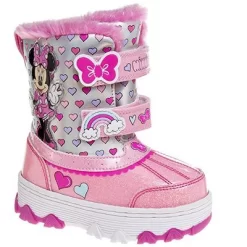 Disney Minnie Mouse Girls Snowboots. (Toddler/Little Kids) -Family Style Shop GUEST c3c9217a ca2c 4a12 8c5f 65a8fd2717aa