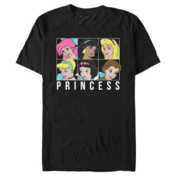 Men's Disney Princess Squares T-Shirt -Family Style Shop GUEST c551e34e 6507 44bd b6d8 bd498724376c
