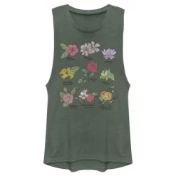 Junior's Disney Princess Floral Chart Festival Muscle Tee 7 Junior's Disney Princess Floral Chart Festival Muscle Tee -Family Style Shop GUEST c595e901 3384 4482 bfc6 cd7cb7442b51