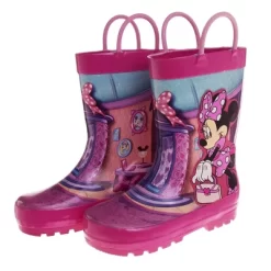 Disney Minnie Mouse Rubber Rainboots - Waterproof Lightweight Easy On With Easy Pull Handles - Fuchsia (sizes 7/1 Toddler / Little Kid / Big Kid) 10 Disney Minnie Mouse Rubber Rainboots - Waterproof Lightweight Easy On With Easy Pull Handles - Fuchsia (sizes 7/1 Toddler / Little Kid / Big Kid) -Family Style Shop GUEST c6778ce6 5d09 496f 8b1a 490efe79fbf7