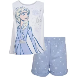 Disney Moana Princess Frozen Ariel Minnie Mouse Baby Girls Tank Top And French Terry Shorts Infant To Little Kid -Family Style Shop GUEST c859e304 616e 4890 a072 c72d6216386f