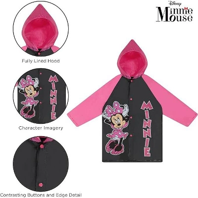 Disney Minnie Mouse Girl's Umbrella And Raincoat Set, Kids Ages 2-5 5 Disney Minnie Mouse Girl's Umbrella And Raincoat Set, Kids Ages 2-5 - Image 3