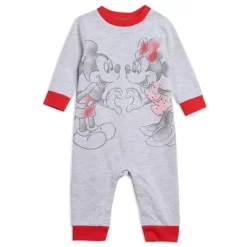 Disney Mickey Mouse Minnie Mouse Mickey Mouse Baby Sleep N' Play Coverall Newborn To Infant -Family Style Shop GUEST c8ffe51f 7628 4307 8cf5 0a5cfd486ba6