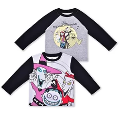 Disney Boy's 2-Pack The Nightmare Before Christmas Long Sleeve Graphic Tee Set For Toddler 11 Disney Boy's 2-Pack The Nightmare Before Christmas Long Sleeve Graphic Tee Set For Toddler -Family Style Shop GUEST c9373523 a290 4349 b051 74b2d1ca495e