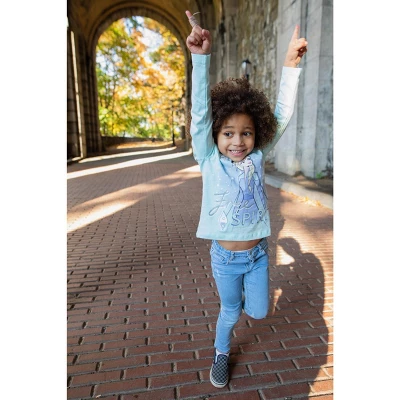 Disney Frozen Princess Anna Elsa Christmas Girls 3 Pack T-Shirts Little Kid To Big Kid 7 Disney Frozen Princess Anna Elsa Christmas Girls 3 Pack T-Shirts Little Kid To Big Kid - Image 5