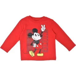 Disney Mickey Mouse 3 Pack Long Sleeve T-Shirts Infant To Big Kid -Family Style Shop GUEST ca7397e8 a2e9 4008 be21 d1ea81963083