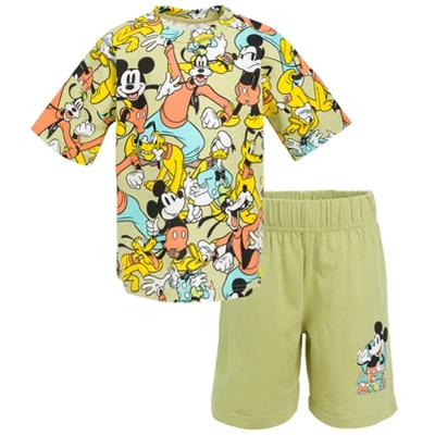 Disney Mickey Mouse Winnie The Pooh Donald Duck Pluto Piglet Tigger Graphic T-Shirt And Shorts Set Infant To Big Kid 10 Disney Mickey Mouse Winnie The Pooh Donald Duck Pluto Piglet Tigger Graphic T-Shirt And Shorts Set Infant To Big Kid - Image 8