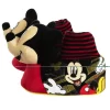 Disney Mickey Mouse 3D Slippers - Kids Cozy Plush Fuzzy Lightweight Warm Comfort Soft House Shoes - Mickey Red/black (size 5-12 Toddler - Little Kid) -Family Style Shop GUEST cafa2b8f e1ef 4d5e b14c c84d34451c3f