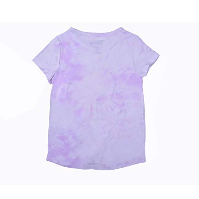 Girl's Disney Princess Rapunzel Fearless Tie Dye Bow Front Graphic Tee Shirt For Toddlers 3 Girl's Disney Princess Rapunzel Fearless Tie Dye Bow Front Graphic Tee Shirt For Toddlers