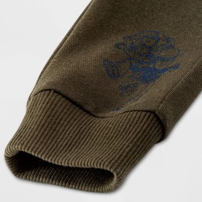 Disney Toddler Boys' 4pc Toy Story Fleece Top And Jogger Set - Blue/Light Gray/Green 6 Disney Toddler Boys' 4pc Toy Story Fleece Top And Jogger Set - Blue/Light Gray/Green - Image 4