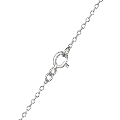 Disney Jewelry Mickey Mouse Love Sterling Silver Cubic Zirconia Mickey Necklace, 18" 5 Disney Jewelry Mickey Mouse Love Sterling Silver Cubic Zirconia Mickey Necklace, 18" - Image 3