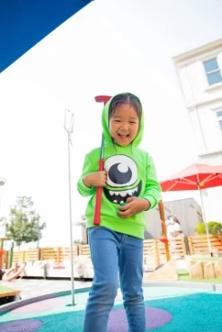 Disney Lion King Winnie The Pooh Pixar Monsters Inc. Mickey Mouse Lilo & Stitch Fleece Pullover Hoodie Infant To Little Kid