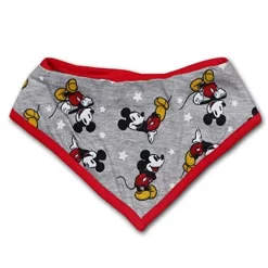 Disney Boy's 3-Pack Mickey Mouse Short Sleeve Baby Bodysuit Creeper, Jogger Pants And Bandana Bib Set For Infant -Family Style Shop GUEST cdb30ae2 39a6 4a83 b9ca 38d1470929a6