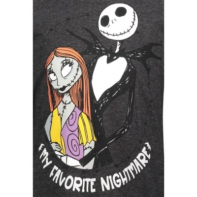 Disney Nightmare Before Christmas Sally Jack Skellington Girls 2 Pack T-Shirts Toddler To Big Kid 9 Disney Nightmare Before Christmas Sally Jack Skellington Girls 2 Pack T-Shirts Toddler To Big Kid - Image 7