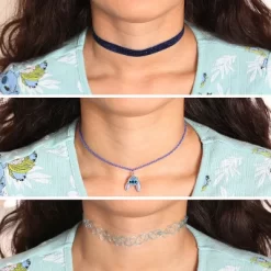 Disney Girls Lilo & Stitch Necklace Trio - 3-Piece Choker Necklace Set With 1 Stretch Necklace And 2 12"+3" Necklaces - Stitch Jewelry For Girls 8 Disney Girls Lilo & Stitch Necklace Trio - 3-Piece Choker Necklace Set With 1 Stretch Necklace And 2 12"+3" Necklaces - Stitch Jewelry For Girls -Family Style Shop GUEST d0c19908 e04e 4714 bdbb adaf8932597c
