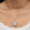 Disney Frozen Womens Elsa Necklace Jewelry - Frozen Gifts, 18'' -Family Style Shop GUEST d2867643 86e3 4793 a464 e4fd94f3cdad
