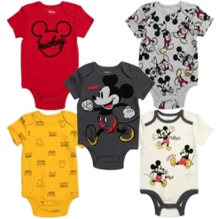 Disney Mickey Mouse Lion King Winnie The Pooh Pixar Toy Story Finding Nemo Baby 5 Pack Bodysuits Newborn To Infant -Family Style Shop GUEST d339ca42 9575 4f0a 917b c5cc1316b469