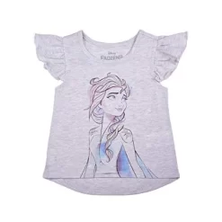 Disney Girl's 3-Pack Ruffle Sleeve Tee, Sleeveless Peplum Shirt And Casual Short Set For Toddler -Family Style Shop GUEST d475c10e 76c4 4c41 95d2 27e715573e29