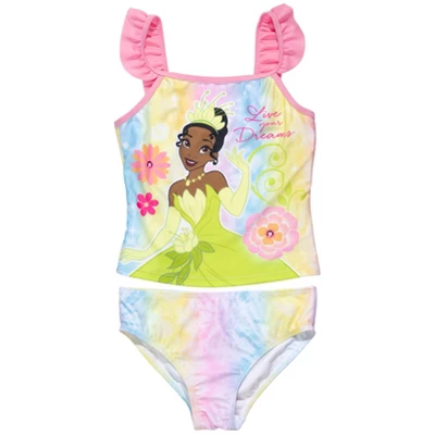 Disney Princesses,Princess Ariel Girls Tankini Top And Bikini Bottom Swim Set Little Kid To Big Kid 11 Disney Princesses,Princess Ariel Girls Tankini Top And Bikini Bottom Swim Set Little Kid To Big Kid - Image 9