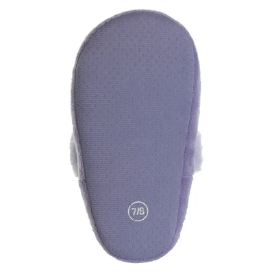 Disney Frozen Girl Slippers - Elsa And Anna Plush Lightweight Warm Comfort Soft Aline House Shoes - Purple (sizes 5-12 Toddler-Little Kid) 8 Disney Frozen Girl Slippers - Elsa And Anna Plush Lightweight Warm Comfort Soft Aline House Shoes - Purple (sizes 5-12 Toddler-Little Kid) - Image 6
