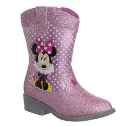 Disney Minnie Mouse Girls' Cowgirl Boots (Toddler/Little Kids) -Family Style Shop GUEST d8605506 438d 4671 8907 c3405b09bd44