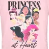 Junior's Disney Princess At Heart T-Shirt -Family Style Shop GUEST d8e71e2a db69 41e4 be4d e064e25d0ca1
