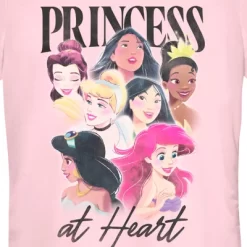Junior's Disney Princess At Heart T-Shirt