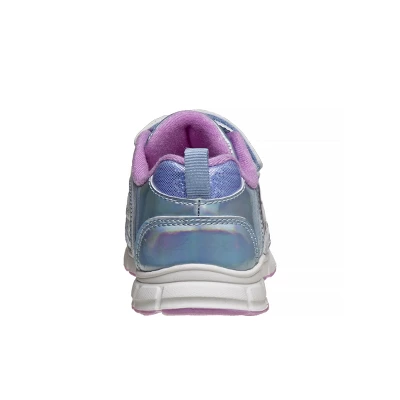 Disney Girls Frozen II Elsa & Anna Princess Light Up Sneakers -Lightweight Tennis Breathable Athletic Sneakers(Toddler/Little Kid) 5 Disney Girls Frozen II Elsa & Anna Princess Light Up Sneakers -Lightweight Tennis Breathable Athletic Sneakers(Toddler/Little Kid) - Image 3