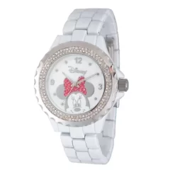 Women's Disney Minnie Mouse Enamel Sparkle Alloy Watch -Family Style Shop GUEST d9e5b0bc 6a8a 4d8b 85cc 1322165481fe