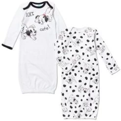Disney 101 Dalmations Patch Baby 2 Pack Long Sleeve Swaddle Sleeper Gowns Newborn -Family Style Shop GUEST da296612 677b 46f4 93e8 09108b4a962a