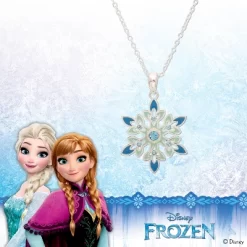 Disney Frozen Silver Plated Blue Crystal Snowflake Pendant Necklace, 18" 8 Disney Frozen Silver Plated Blue Crystal Snowflake Pendant Necklace, 18" -Family Style Shop GUEST db20ab7f 2417 485e aedb 00fba37bdd9f