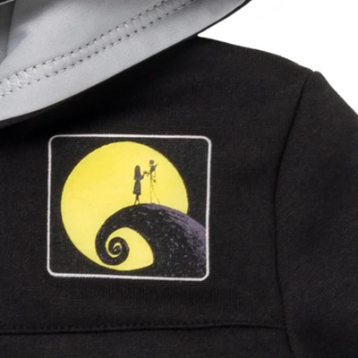 Disney Nightmare Before Christmas Jack Skellington Oogie Boogie Sally Fleece Quarter Zip Hoodie Toddler 7 Disney Nightmare Before Christmas Jack Skellington Oogie Boogie Sally Fleece Quarter Zip Hoodie Toddler - Image 5