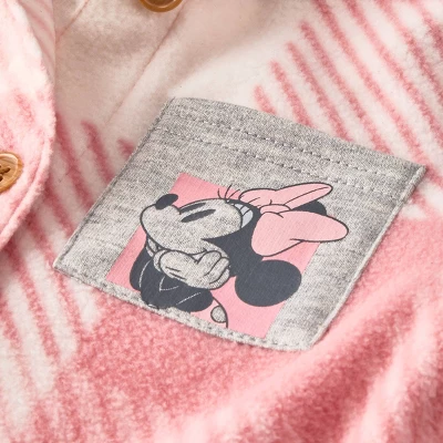 Baby Girls' Disney Minnie Mouse Solid Top And Bottom Set - Pink 6 Baby Girls' Disney Minnie Mouse Solid Top And Bottom Set - Pink - Image 4
