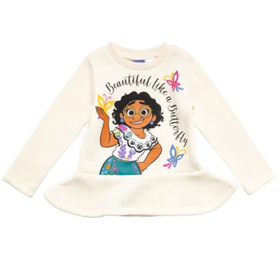 Disney Encanto Mirabel Luisa Isabela Girls Pullover Fleece Sweatshirt And Leggings Outfit Set Little Kid 4 Disney Encanto Mirabel Luisa Isabela Girls Pullover Fleece Sweatshirt And Leggings Outfit Set Little Kid - Image 2