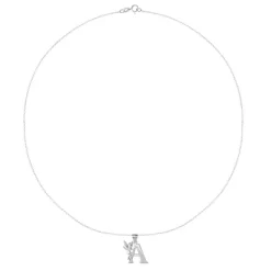 Disney Tinkerbell Initial Silver Pendant Necklace -Family Style Shop GUEST dfa0fae4 f17b 480e 8037 e787ae7c1e9f
