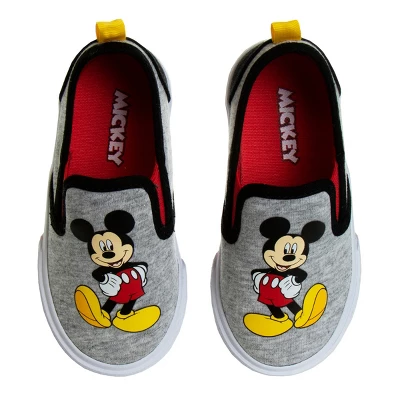 Mickey Mouse Kids Casual No Lace Shoes - Low Top Canvas Slip-on Tennis Boys Sneakers - Disney Character Sneaker Shoe (Size 5-12 Toddler - Little Kid) 13 Mickey Mouse Kids Casual No Lace Shoes - Low Top Canvas Slip-on Tennis Boys Sneakers - Disney Character Sneaker Shoe (Size 5-12 Toddler - Little Kid) - Image 11