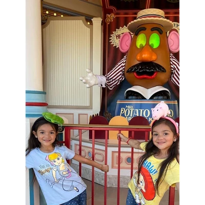 Disney Pixar Toy Story Bo Peep Jessie Girls 4 Pack T-Shirts Little Kid To Big Kid 7 Disney Pixar Toy Story Bo Peep Jessie Girls 4 Pack T-Shirts Little Kid To Big Kid - Image 5