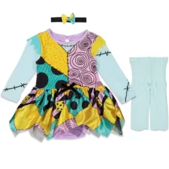 Disney Nightmare Before Christmas Sally Girls Cosplay Dress Tights And Headband 3 Piece Costume Set Newborn To Infant -Family Style Shop GUEST e0751a7e adba 4244 bc75 94318c2602c6