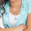 Disney Lilo & Stitch Womens Layered Stitch Necklace With Ohana And Stitch Pendant, 18'' -Family Style Shop GUEST e13773ec 7956 4d33 a599 57142cece4bb